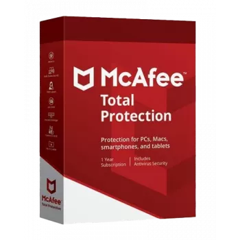 McAfee Total Protection - 1 device / 1 Year, Global