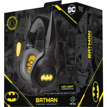 Headset FR-TEC Gaming Headset Batman with Detachable Ears