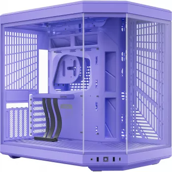 HYTE Y70 midi tower lila