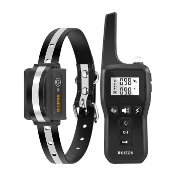 Electric Bark Collar Rojeco PD529 — range 1000 m, black