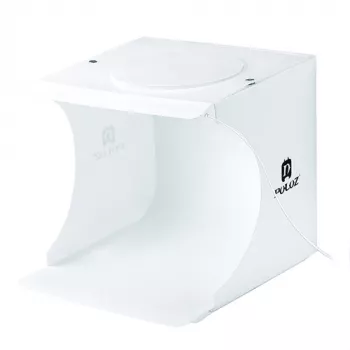 Photography Light Box with LED Lighting, 24x23x22cm