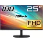 ASRock | monitor | CL25FF | 24,5 inch | IPS | 16:9 | 100 Hz | 1 ms | HDMI csatlakozók 1 | fekete