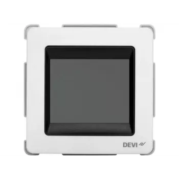 Danfoss DEVIreg Touch Thermostat 140F1064, 16 A, with Touch Display and Frame