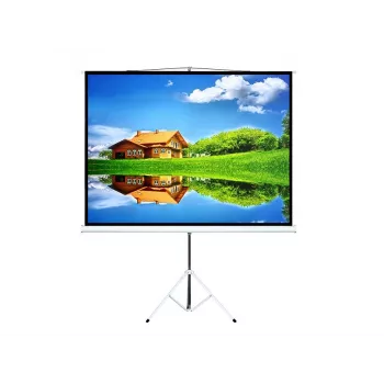 Maclean MC-536 Projection Screen with Tripod, 72 inch, 4:3