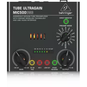 Behringer MIC500USB audio preamplifier