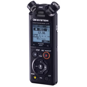OM System (Olympus) LS-P5 V409180BG000 voice recorder, 16 GB