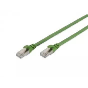 Network Cable Digitus CAT 6A S/FTP RJ-45 3m Green