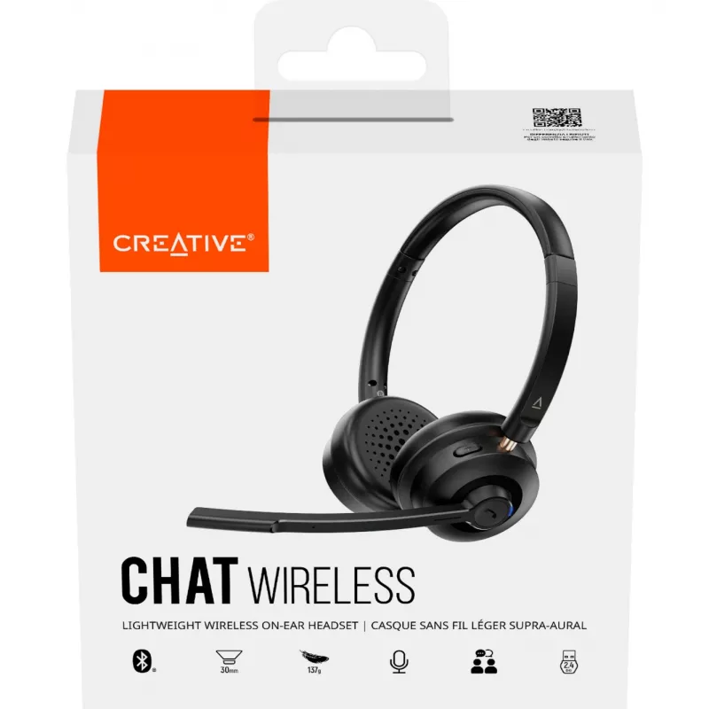 Chat Wireless fejhallgató