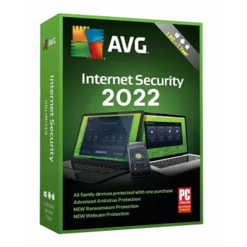 AVG Internet Security | 1 PC | 1 Year (Windows Only)