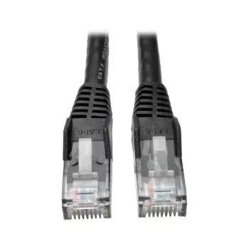 Eaton Tripp Lite Series Cat6 Gigabit Snagless Molded (UTP) Ethernet Cable (RJ45 M/M), PoE, Black, 5 ft. (1.52 m) - Patch-Cable - RJ-45 (M) to RJ-45 (M) - 1.52 m - UTP - CAT 6 - Mou