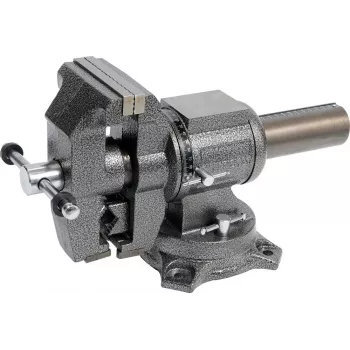 Engineer’s vice YATO YT-6505, cast iron, 10 cm clamp opening, swivel base, 11 kg