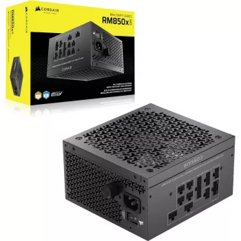 Power supply unit CORSAIR RMx Shift Series RM850x 850W ATX 24-pin, 80 PLUS Gold, Black, 140mm fan