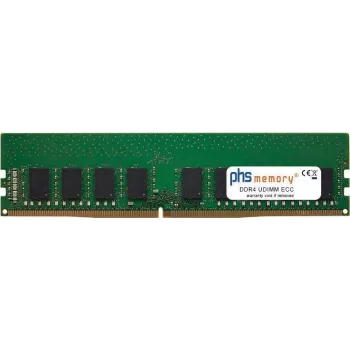 PHS-memory 16GB RAM Memory for Thecus N16910SAS DDR4 UDIMM ECC 2133MHz (SP219677)