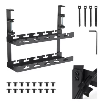 Under desk cable organizer, MC-104 B
