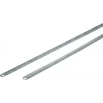 Grounding hardware Rittal 2412.216, metallic finish, height 200 mm