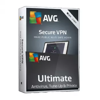 AVG Ultimate 10 Devices VPN 2-Year Key, Global