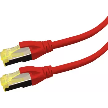 LOGON APR6A050R hálózati kábel Cat6a S/FTP (S-STP) RJ-45–RJ-45 5 m piros