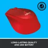 LOGITECH M330 Silent Plus piros