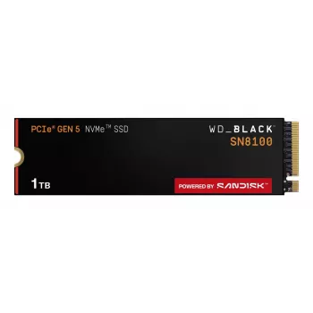 SSD disk Western Digital 1 TB M.2 PCI Express 5.0 Black SN8100