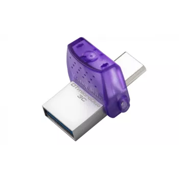 Kingston Technology DataTraveler 128GB microDuo 3C 200MB/s dupla USB-A + USB-C