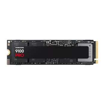 SSD M.2 Samsung 9100 PRO 4 TB PCIe 5.0 NVMe — 2280, Read 14800 MB/s, Write 13400 MB/s, V-NAND TLC