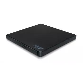 HITACHI-LG DATA STORAGE Slim Portable DVD-writer - Gp57eb40 - USB 2.0 - Black