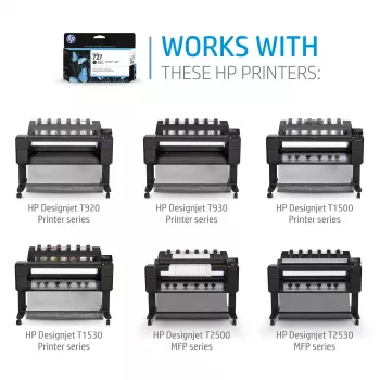 HP 727 300 ml szürke DesignJet tintapatron