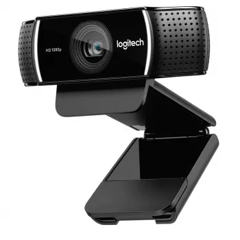 Logitech C922 1920 x 1080pixels USB Black webcam