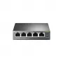TP-Link 5 portos Gigabit Desktop PoE switch 4 porttal, nem menedzselt, Gigabit Ethernet (10/100/1000), Power over Ethernet (PoE)