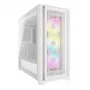 Corsair iCUE 5000D RGB Airflow Midi-Tower PC-ház fehér