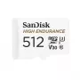 MicroSDXC-kártya SANDISK 512 GB Class 10, 100 MB/s olvasás, 40 MB/s írás, fehér (SDSQQNR-512G-GN6IA)