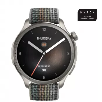 Amazfit Balance 3.81 cm (1.5 inch) AMOLED 46 mm Digital 480 x 480 pixels Touchscreen Grey Wi-Fi GPS (satellite)