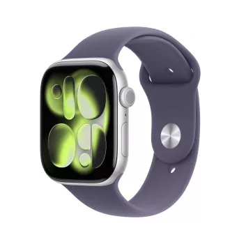 APPLE Watch Series 11 GPS 46mm ezüst alumíniumház lila köd Sport szíjjal M/L