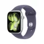 APPLE Watch Series 11 GPS 46mm ezüst alumíniumház lila köd Sport szíjjal M/L