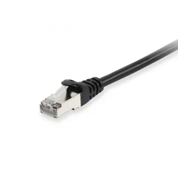 Equip Cat.6A S/FTP patchkábel, 20 m, fekete, 20 m, Cat6a, S/FTP (S-STP), RJ-45, RJ-45, fekete