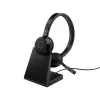 Jabra Evolve 65 TE - Link390a MS Stereo (Include Stand), Wired & Wireless, 20 - 20000 Hz, Office/Call center, 106.3 g, Headset, Black