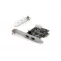 DIGITUS IEEE 1394b interfészkártya, PCIe 3 port, 2x9-pólusú külső + 1x9-pólusú belső