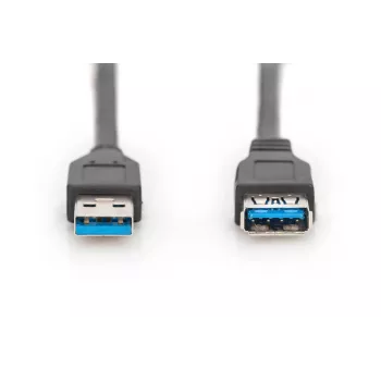 DIGITUS Cable USB 3.0 Extension Cable Type A M/f 1.8m (ak-300203-018-s)