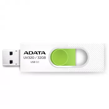 ADATA UV320 USB pendrive 32 GB USB Type-A 3.2 Gen 1 (3.1 Gen 1) zöld, fehér