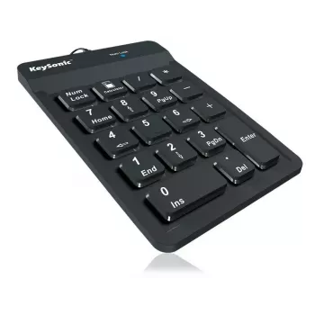 KeySonic ACK-118BK numeric keypad Universal USB Black