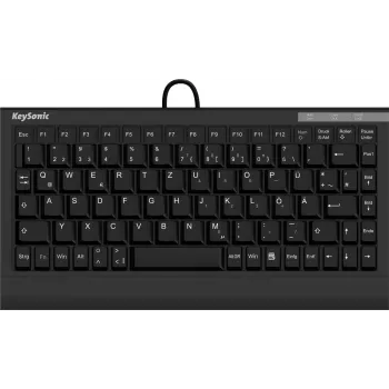 KeySonic ACK-595C+ (US) keyboard Home USB QWERTY US English Black