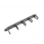Kábelkezelő panel LANBERG AK-1202-B, 1U, 19 inch (482,6 mm) szélesség, mélység 78,7 mm, fekete