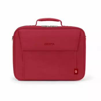 DICOTA Eco Multi Base – 14–15,6 inch notebooktáska – piros / 300d RPET poliészter