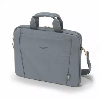 DICOTA Eco Slim Case Base – 13–14,1 inch notebooktáska – szürke / 300d RPET poliészter