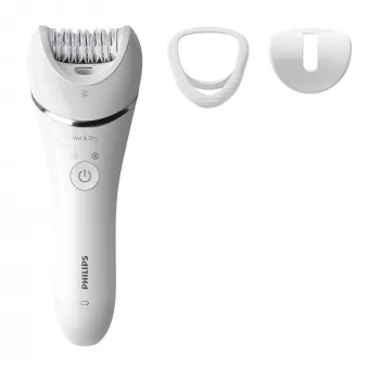 Epilator Philips BRE700/00, 32 tweezers, Wet & Dry, cordless, 40 min runtime, 2 speeds, washable