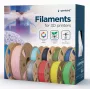 GEMBIRD PLA-PLUS filament, fehér, 1,75 mm, 1 kg