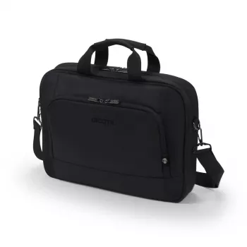 DICOTA Eco Top Traveller Base – 15–17,3 inch notebook táska – fekete / 300D rPET poliészter