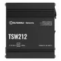 TELTONIKA TSW212 menedzselt PoE+ Gigabit Ethernet switch (8 port + 2 SFP)