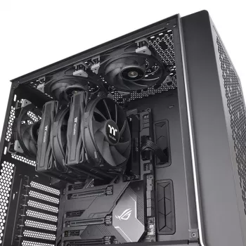 THERMALTAKE CPU-hűtő - TOUGHAIR 710 - fekete