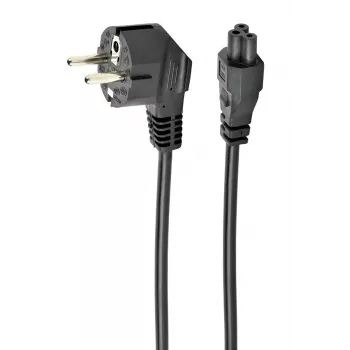 Gembird Power Cord Schuko (CEE 7/7) to C5, VDE, 0.5 m, Bulk (PC-186-ML12-0.5M)